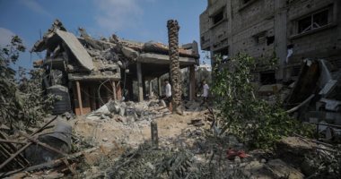 إعلام فلسطينى: مصابون جراء قصف الاحتلال منزلا فى النصيرات