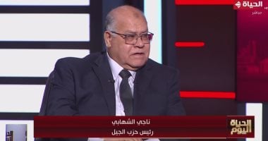 ناجى الشهابى: المرحلة المقبلة لجني الثمار بعد حكومة مواجهة الأزمات