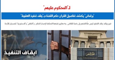 تفاصيل اقتران حكم القضاء بـ"وقف تنفيذ العقوبة" للمحكوم عليهم.. برلمانى