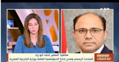 المتحدث باسم الخارجية المصرية: المبادرة الأمريكية لوقف إطلاق النار فرصة هامة