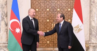 الرئيس السيسى: زيارة رئيس أذربيجان تعكس اهتمام البلدين بتعزيز العلاقات