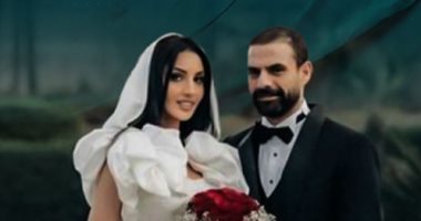 تزوج الممثلة التونسية يسرا الجديدى..  أمير طعيمة ينشر صورًا من حفل زفافه.. فيديو