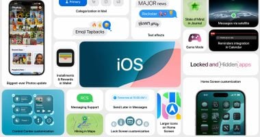 6 تحديثات لنظام التشغيل iOS 18 لم تتحدث عنها أبل فى WWDC 2024