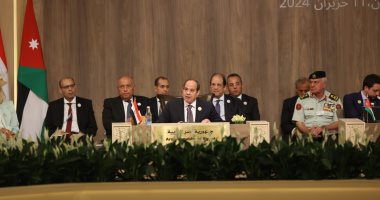 الرئيس السيسى فى مؤتمر الاستجابة الإنسانية الطارئة : مصر حذرت مرارًا من الحرب على غزة