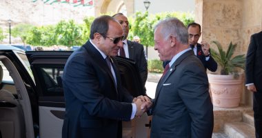 الرئيس السيسى وعاهل الأردن يؤكدان رفضهما لمحاولات تهجير الفلسطينيين