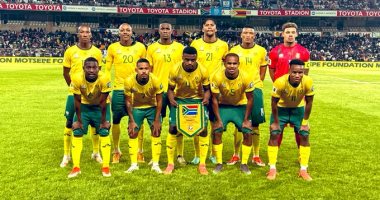 التعادل الإيجابى 1-1 يحسم شوط جنوب أفريقيا ضد زيمبابوى فى تصفيات كأس العالم