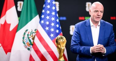 رئيس فيفا يبدأ العد التنازلى قبل عامين على انطلاق كأس العالم 2026