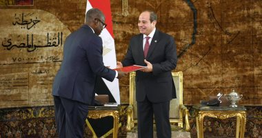 الرئيس السيسى يتسلم رسالة من "أوبيانج نجيما" لزيارة غينيا الاستوائية
