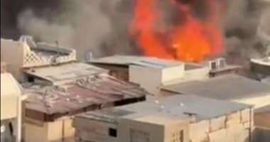 القصة الكاملة لحريق سوق المنامة بالبحرين.. فيديو