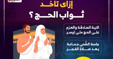 5 أعمال لها ثواب الحج والعمرة.. إنفوجراف