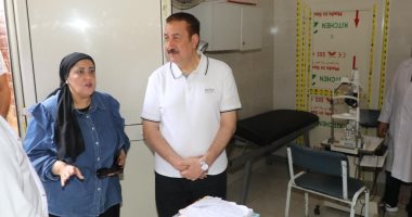 محافظ المنوفية يتفقد مستشفى الرمد ومركز رعاية الأطفال المبتسرين بشبين الكوم