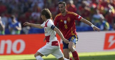 يورو 2024.. فابيان رويز يضيف ثاني أهداف إسبانيا ضد كرواتيا بالدقيقة 32