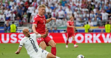 ملخص وأهداف مباراة سلوفينيا ضد الدنمارك في يورو 2024