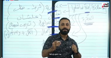 راجع معانا أهم الأسئلة واستعد لامتحان اللغة العربية.. فيديو