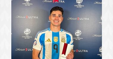 ألفاريز رجل مباراة الأرجنتين ضد كندا فى افتتاح كوبا أمريكا 2024