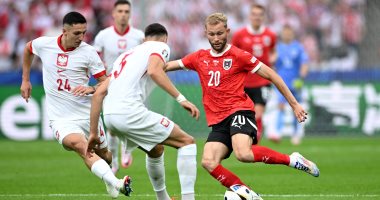 منتخب بولندا يسقط بثلاثية أمام النمسا فى يورو 2024.. فيديو