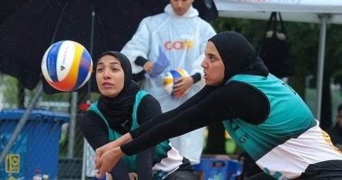 منتخب سيدات الطائرة الشاطئية يهزم المغرب فى نصف نهائي بطولة أفريقيا