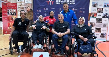 مصر تحصد 4 ميداليات في بطولة التشيك الدولية لتنس الطاولة البارالمبي