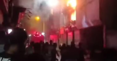 السيطرة على حريق محل إكسسوارات هواتف محمولة بوسط الإسكندرية