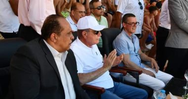 محافظ جنوب سيناء يشهد انطلاق البطولة الدولية لكرة القدم الشاطئية بشرم الشيخ