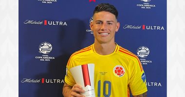 رودريجيز أفضل لاعب في مباراة كولومبيا ضد باراجواي