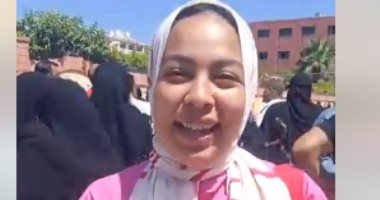 فرحة طلاب الثانوية العامة بكفر الشيخ لسهولة امتحان اللغة الفرنسية.. فيديو
