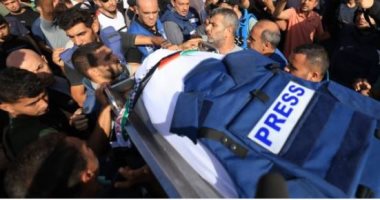فلسطين: عدد الشهداء فى صفوف الصحفيين بالبلاد منذ 7 أكتوبر الأعلى فى 100 عام