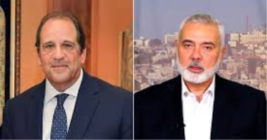 بيان لحركة حماس: هنية يتلقى اتصالا من رئيس المخابرات العامة المصرية