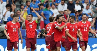 منتخب سويسرا يقصى إيطاليا حامل اللقب من يورو 2024 ويتأهل لربع النهائي