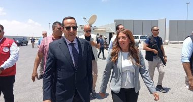 محافظ شمال سيناء يستقبل سفيرة أمريكا بالقاهرة والوفد المرافق لها بالعريش