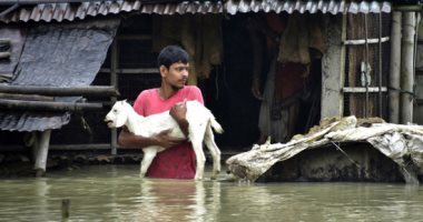 فيضانات وانهيارات أرضية.. أمطار غزيرة تهدد 4 ملايين شخص فى الهند