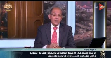 محمد شردى: الحكومة الجديدة جاية بأهداف محددة تؤدى غرضا ومهاما واضحة