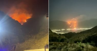 السعودية: محاولات لإخماد حريق جبال الباحة الناجم عن ارتفاع درجات الحرارة 