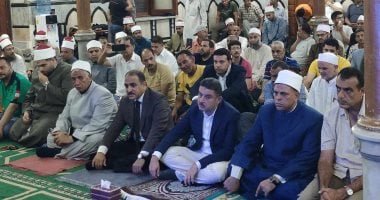 الاحتفال بالعام الهجرى الجديد فى مسجد البوصيرى بالإسكندرية.. فيديو وصور