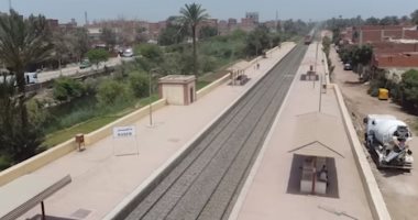 شاهد أعمال التطوير فى محطة ناصر للسكة الحديد.. فيديو