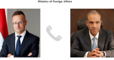 بدر عبد العاطى يتلقى اتصالاً هاتفياً من وزير الخارجية والتجارة المجرى