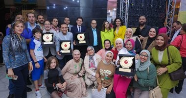 اليوم السابع يحتفل بتكريم 9 زملاء فى حفل جوائز الصحافة 2022/2023