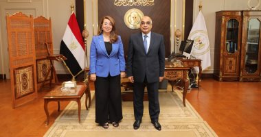 وزير العدل يستقبل الدكتورة غادة والى للتعاون فى مجال مكافحة الإرهاب والجريمة