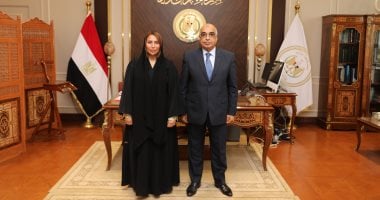  وزير العدل يستقبل سفيرة دولة الإمارات العربية بالقاهرة