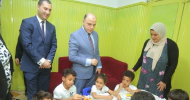 محافظ كفر الشيخ يتفقد دار الأمل لإيواء الأطفال الأيتام 