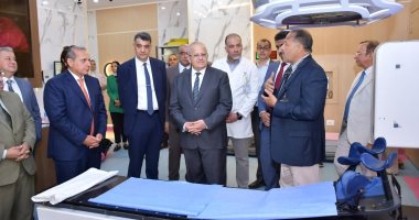 الخشت يتفقد مشروعات تجديد وتوسعة مستشفى أورام الثدى بتكلفة 350 مليون جنيه