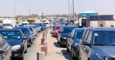 استجابة فورية لشكوى المواطنين من تكدس السيارات أثناء عبور كمين عيون موسى