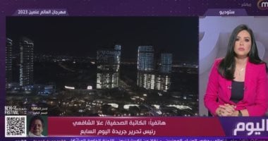 مداخلة الكاتبة الصحفية علا الشافعى رئيس تحرير جريدة اليوم السابع
