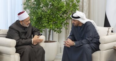 رئيس الإمارات يستقبل شيخ الأزهر ويبحثان تأصيل الحوار الحضارى والتعايش بين الثقافات
