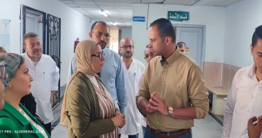 نائب وزير الصحة يتفقد مستشفى برج العرب ويؤكد احتياج البنية التحتية لرفع كفاءة