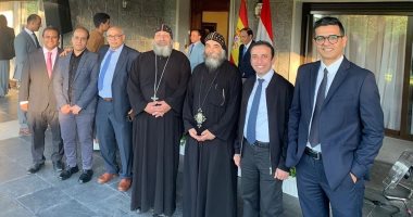 الكنيسة الأرثوذكسية تحتفل بثورة 23 يوليو مع السفارة المصرية بإسبانيا