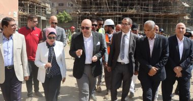 محافظ بني سويف يتفقد مشروع تطوير ورفع كفاءة مستشفى ناصر العام 