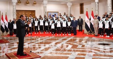 وزير الرياضة واللجنة الأولمبية يشكران الرئيس السيسى بعد تكريم الحاصلين على ميداليات بطولة الألعاب الأفريقية