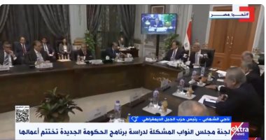 ناجى الشهابى: نقاشات اللجنة البرلمانية لدراسة برنامج الحكومة عميقة ومثمرة
