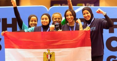 شابات مصر يحققن الميدالية الذهبية لبطولة أفريقيا لتنس الطاولة 